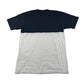 Vans t-shirt men's S years navy and white top with logo cotton