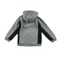 Firetrap hoodie 6-7 years light grey with black side panel jersey