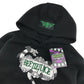 Primark hoodie black with Beetle Juice graphic design print