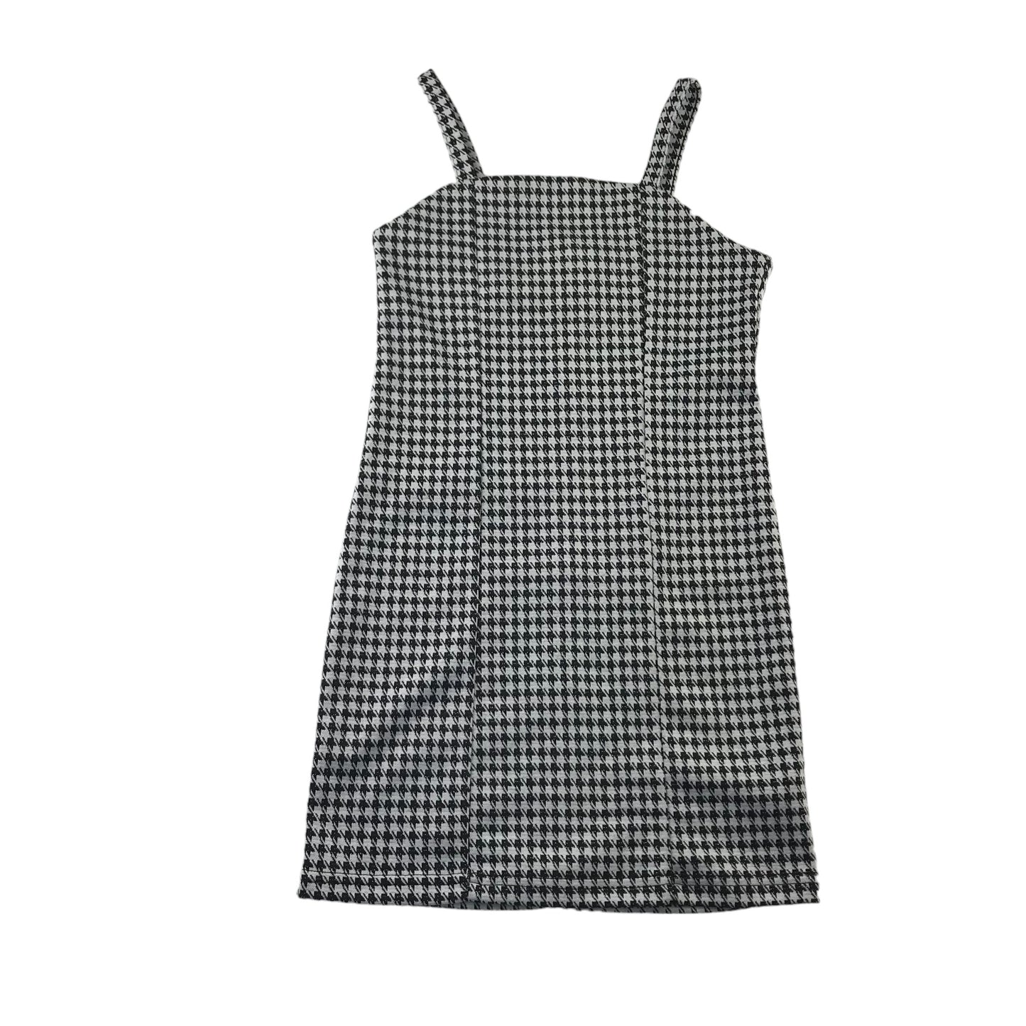 Primark dress 8-9 years white top and black and white houndstooth pencil dress