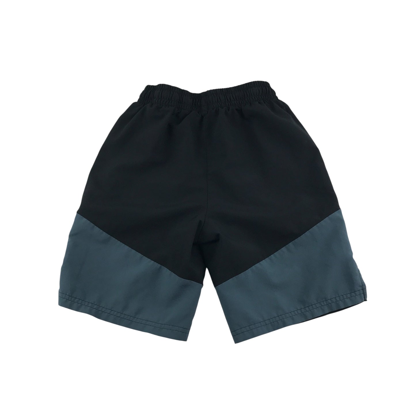 Puma sport shorts 11-12 years black with logo and grey detailing