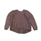 Primark Jumper Age 6 Pink Sparkly Silver Fibres Bow Tie Details