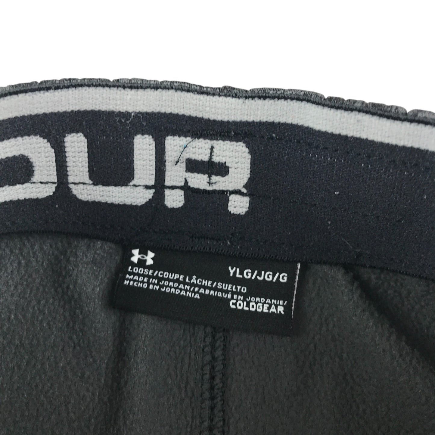 Under Armour sport shorts 11-12 years grey with white logo