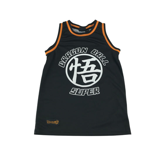 Primark tank sports top 10-11 years black Dragon Ball Super Saiyan Blue graphic design