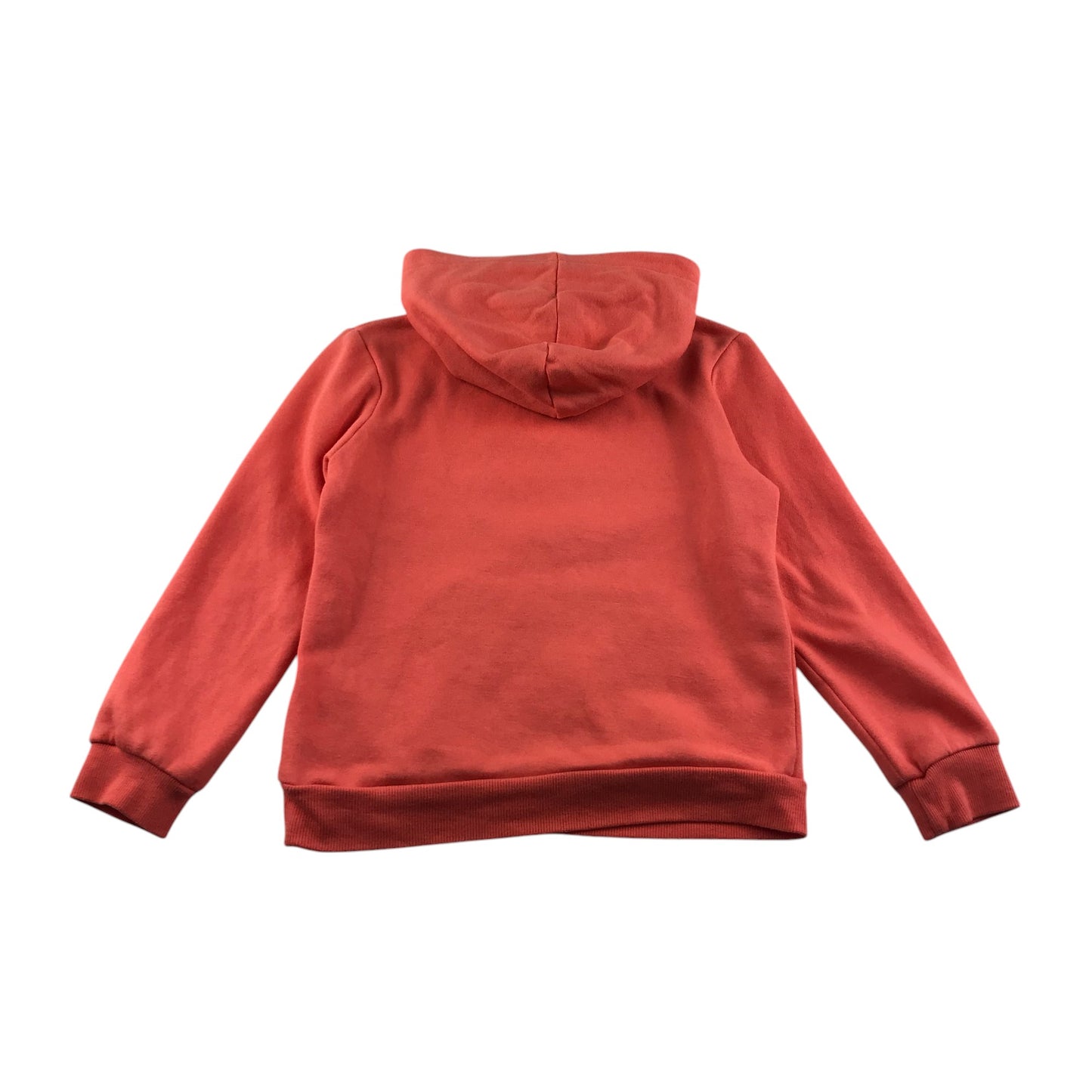 Decathlon hoodie 7-8 years orange plain pullover