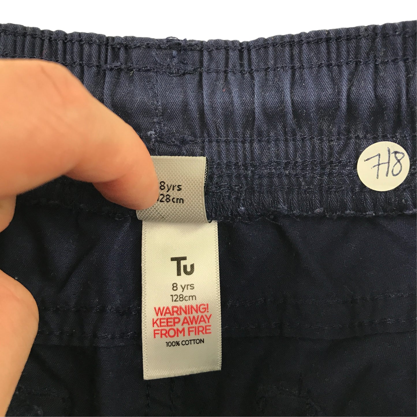 Tu 7-8 years red shorts bundle