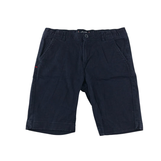 Kangol shorts 11-12 years navy blue chino style