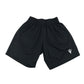 Macron sport shorts men's XS years black with white logo