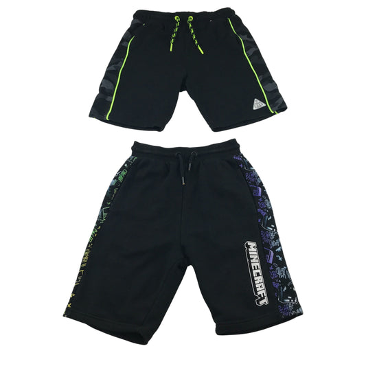 9-10 years black shorts bundle