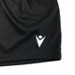 Macron sport shorts men's XS years black with white logo