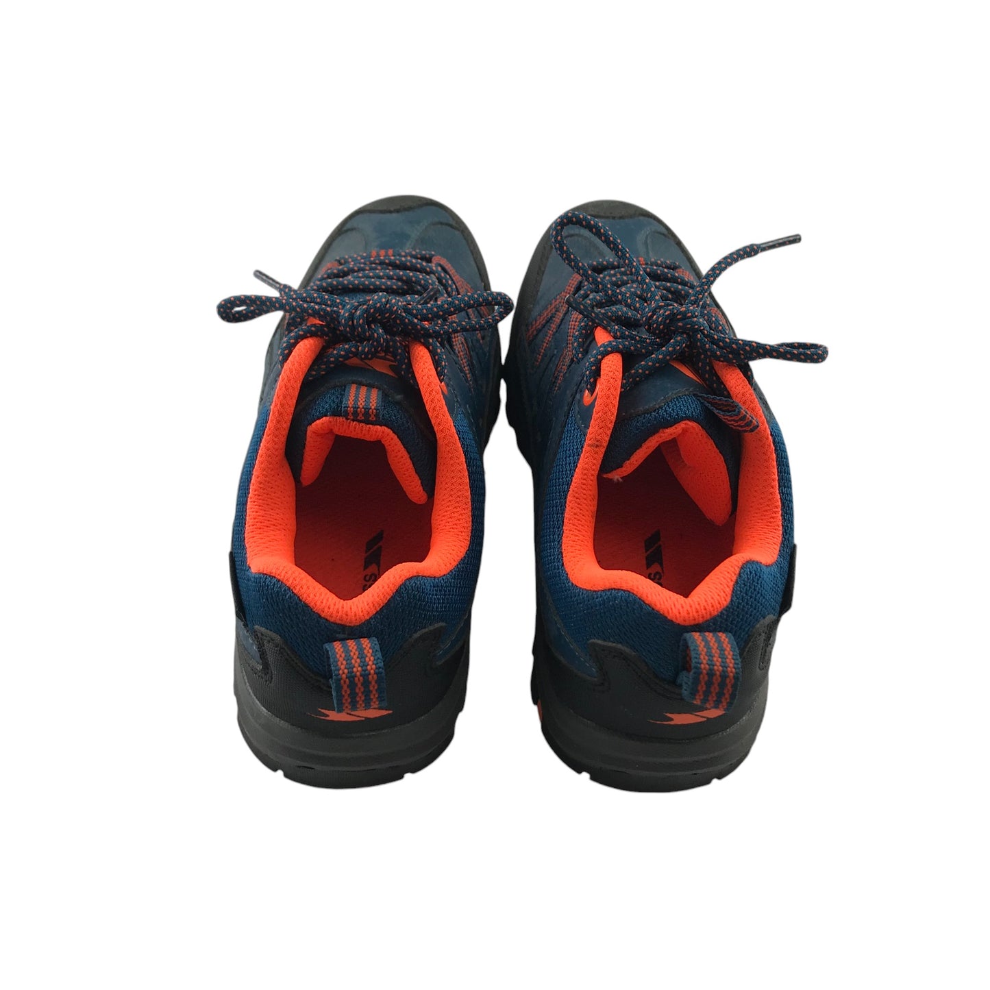 Trespass Walking Shoes Shoe Size 2 Blue with Orange Details Waterproof