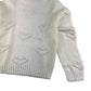 M&Co Jumper Age 6 White Love Hearts