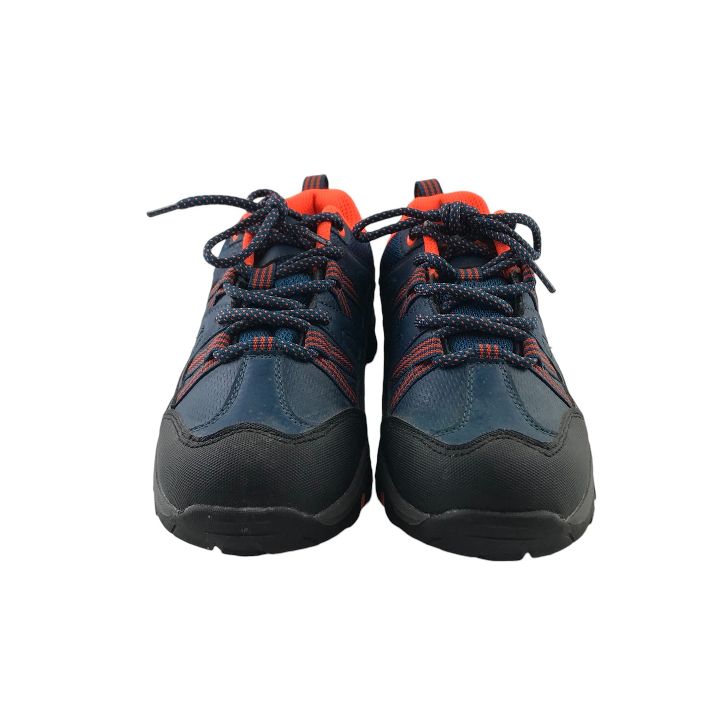 Trespass Walking Shoes Shoe Size 2 Blue with Orange Details Waterproof