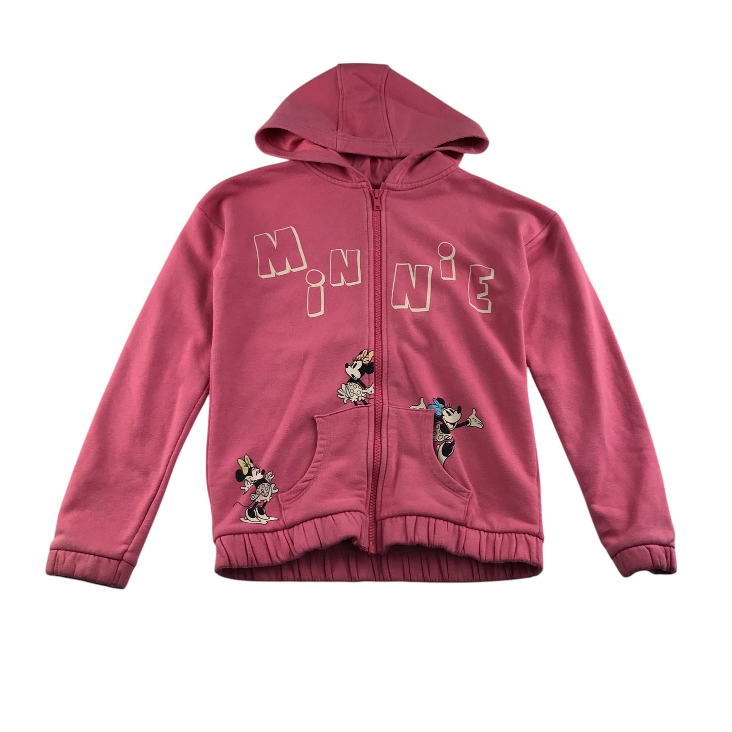 F&F hoodie 9-10 years pink Minnie Mouse graphic print