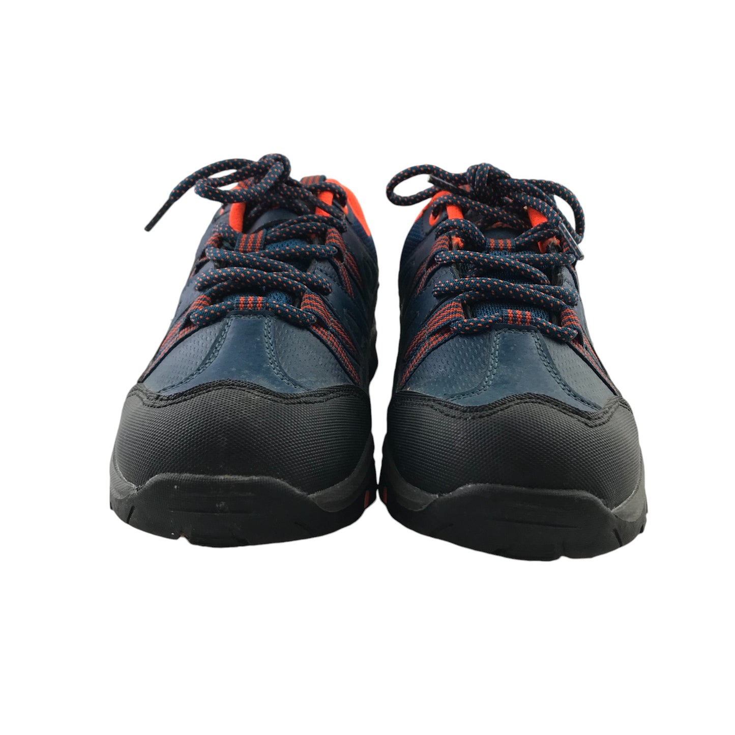 Trespass Walking Shoes Shoe Size 2 Blue with Orange Details Waterproof