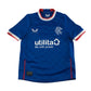 Castore sports top 8-9 years blue Rangers stripe shirt