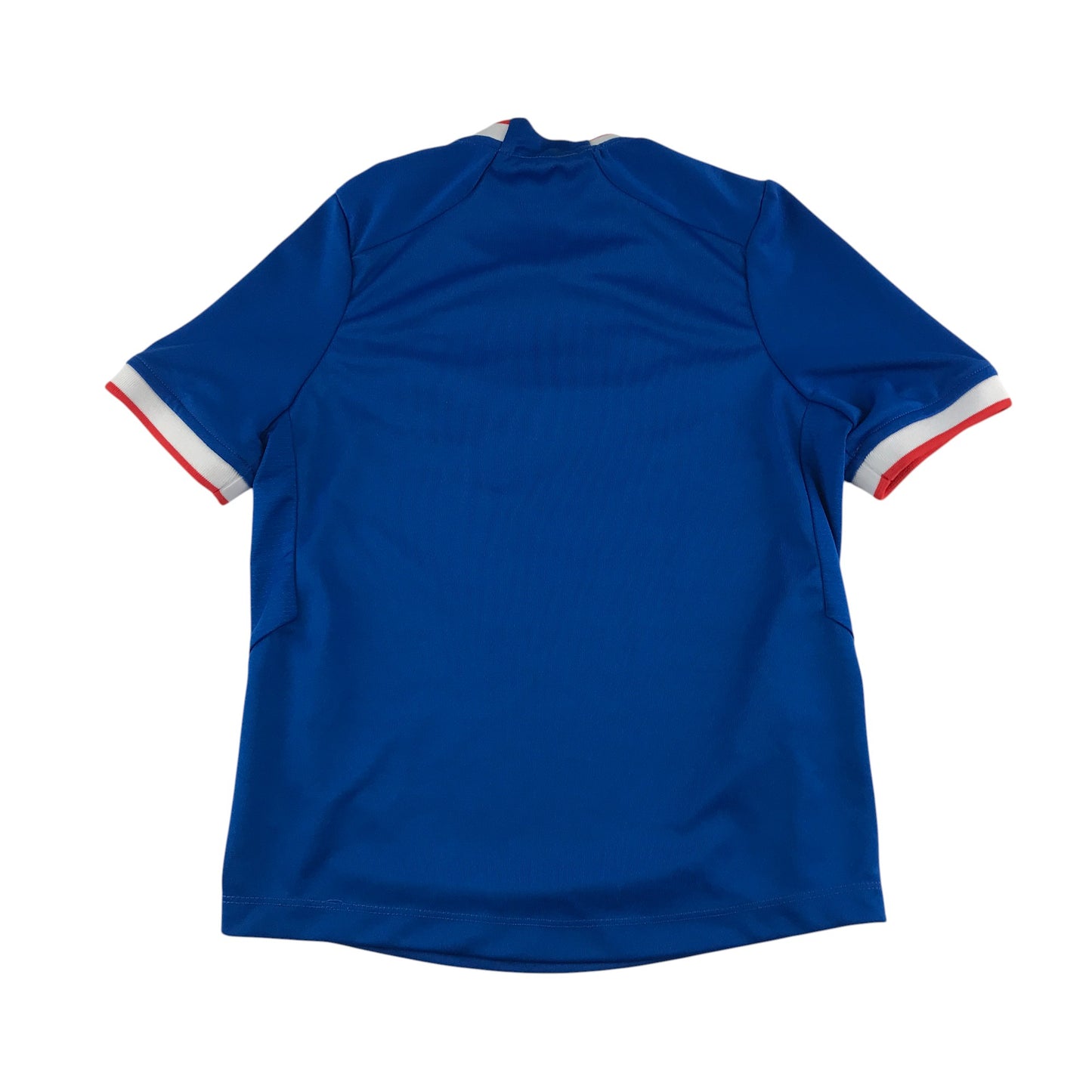 Castore sports top 8-9 years blue Rangers stripe shirt