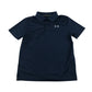 Under Armour sports polo 9-10 years navy plain with logo loose fit