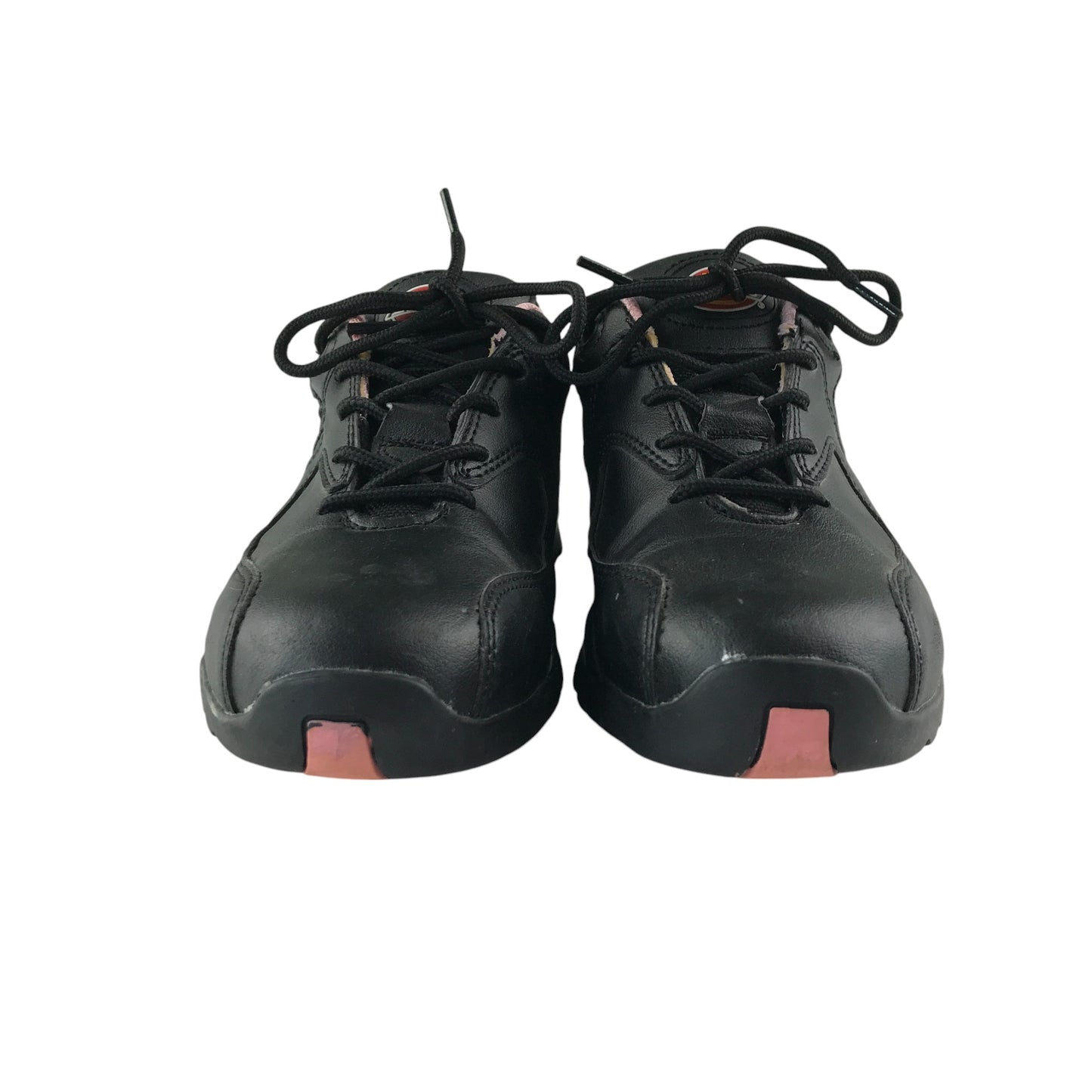 Dickies Ohio Safety shoes shoe size UK 4 black and pink leather with laces