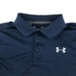 Under Armour sports polo 9-10 years navy plain with logo loose fit