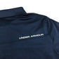 Under Armour sports polo 9-10 years navy plain with logo loose fit