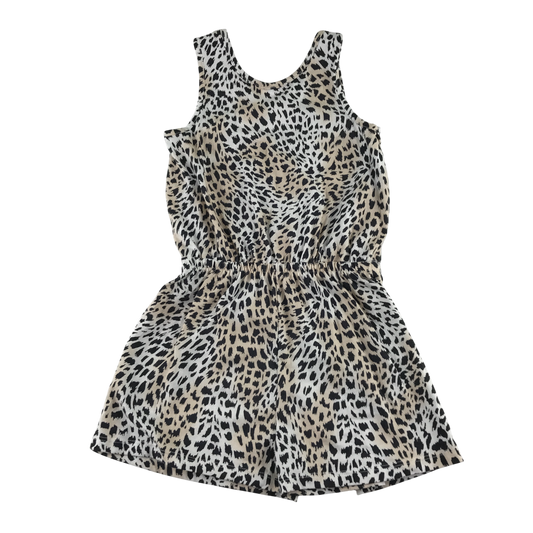 F&F 6-7 years animal print playsuit