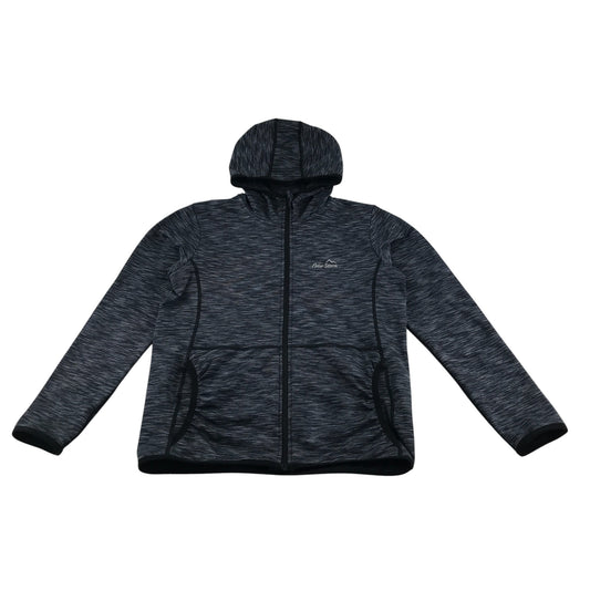 Peter Storm sport sweater 9-10 years grey full zipper hoodie and logo