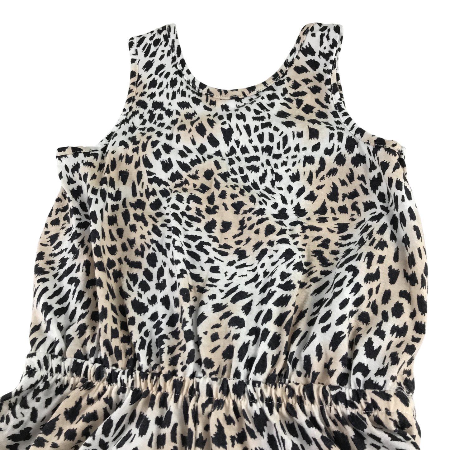 F&F 6-7 years animal print playsuit