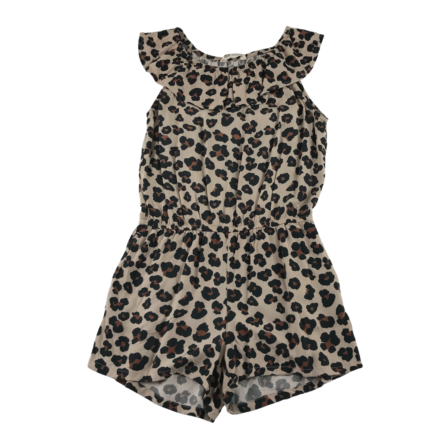 H&M 9-10 years animal print playsuit