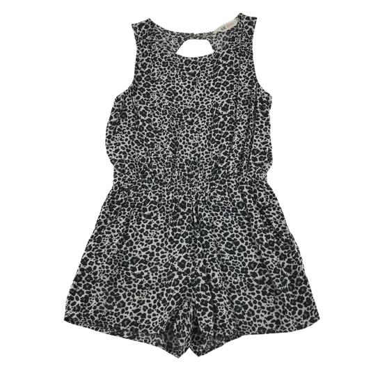 H&M 9-10 years animal print playsuit