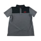 Under Armour sports polo 9-10 years grey plain with logo loose fit