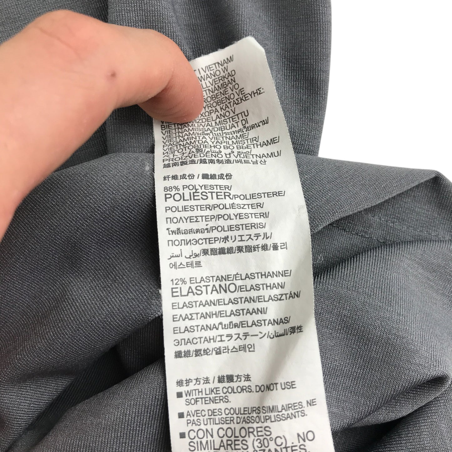 Under Armour sports polo 9-10 years grey plain with logo loose fit