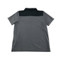 Under Armour sports polo 9-10 years grey plain with logo loose fit