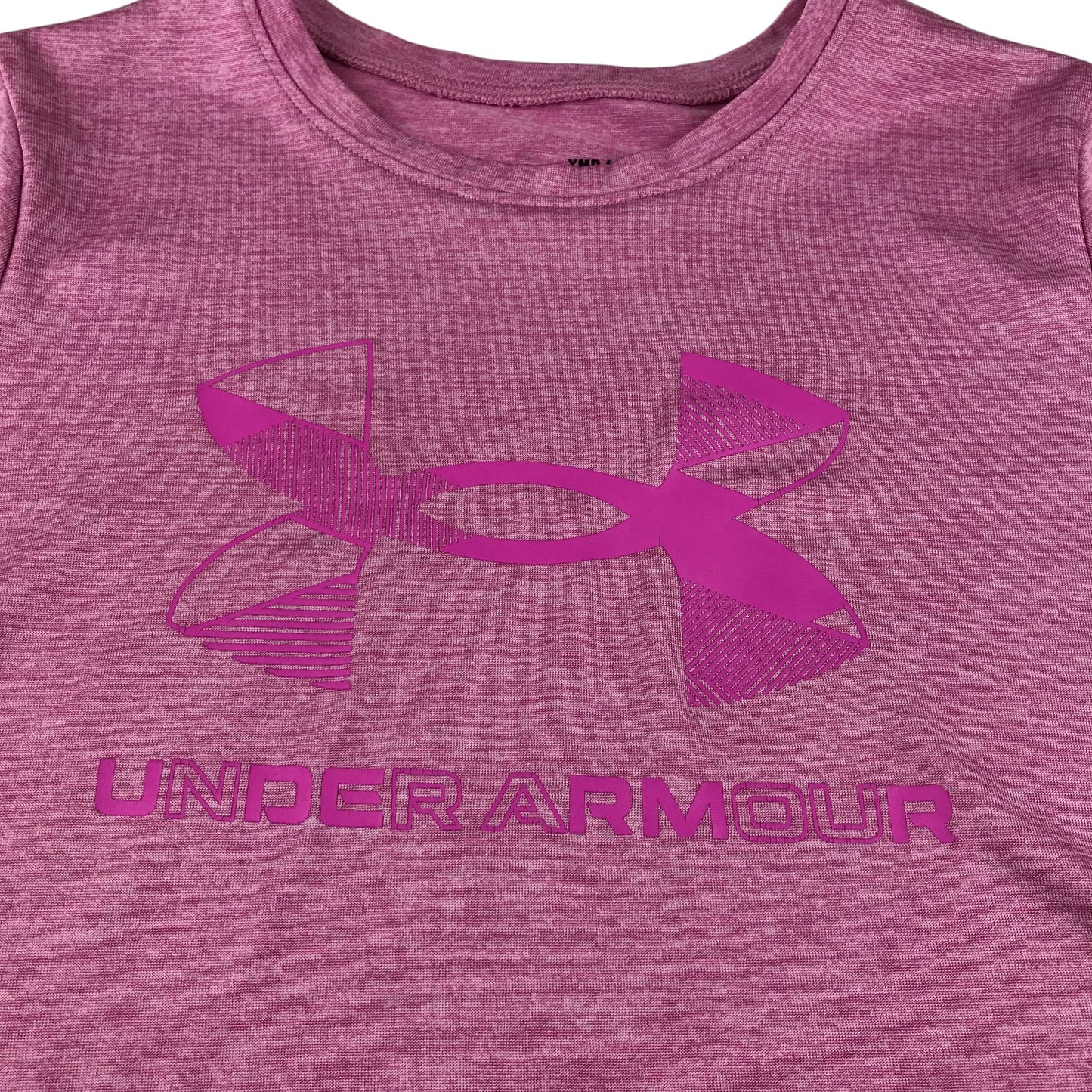 Under Armour t-shirt 10-11 years pink short sleeve with graphic