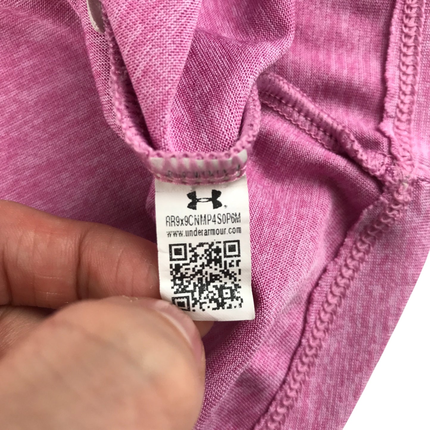 Under Armour t-shirt 10-11 years pink short sleeve with graphic