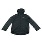 Nike hooded jacket 9-10 years black zip up long sleeve with logo