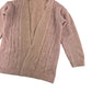 George Cardigan Age 7 Pink Sparkly Buttonless Long Shrug