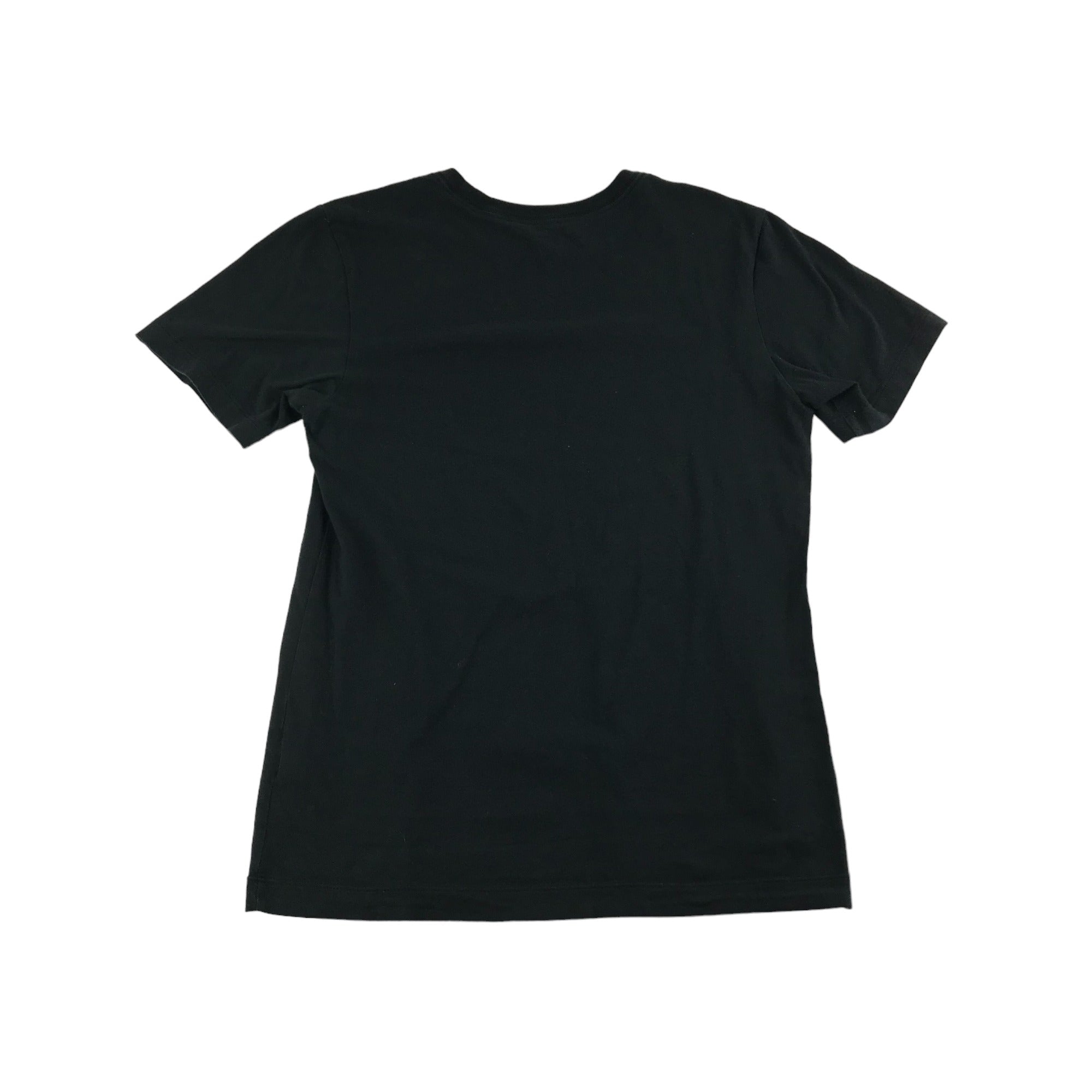 Plain black nike on sale t shirt