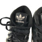 Adidas trainer shoe size UK 8 black and white high tops