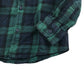 Tu shirt 6-7 years navy and green checked button up shirt cotton