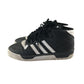Adidas trainer shoe size UK 8 black and white high tops