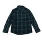 Tu shirt 6-7 years navy and green checked button up shirt cotton