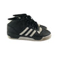 Adidas trainer shoe size UK 8 black and white high tops