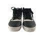 Adidas trainer shoe size UK 8 black and white high tops