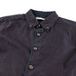 M&Co shirt 6-7 years navy with burgundy dot design