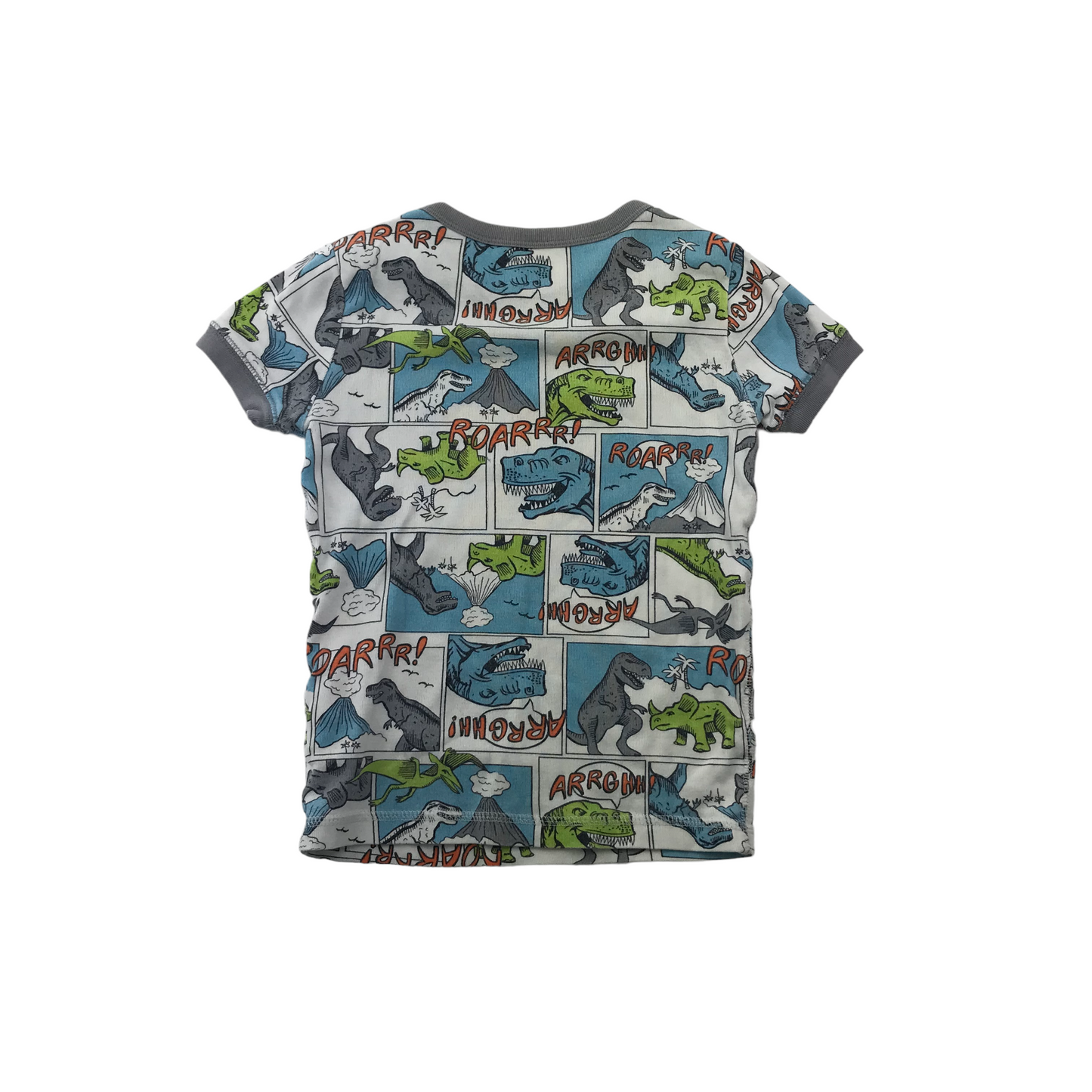 GAP Dinosaur Comic Cotton Pyjama Set Age 6