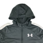 Under Armour sport fleece 12-13 years grey with logo and hood