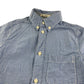 H&M shirt 5-6 years blue and white checked long sleeve cotton