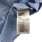 H&M shirt 5-6 years blue and white checked long sleeve cotton