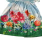 Monsoon dress 7-8 years light blue floral